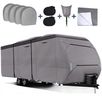 Verbessertes wasserdichtes 500D Top Travel Trailer Deckung