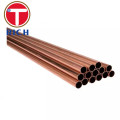 ASTM B68 Tubo/tubería de cobre sin costuras para intercambiador de calor