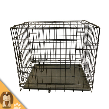 Black Folding Pet Dog Cage