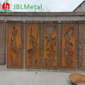 Modern Corten Steel Fence Posts Panels