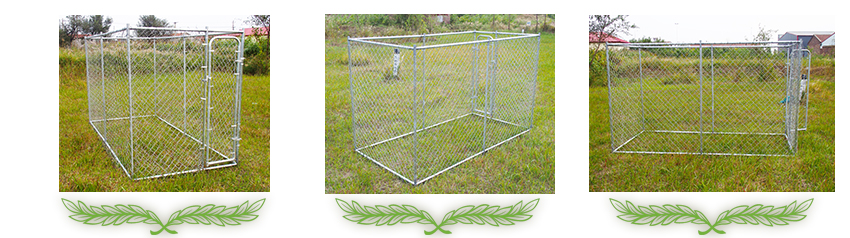 Chain Link Dog Kennel