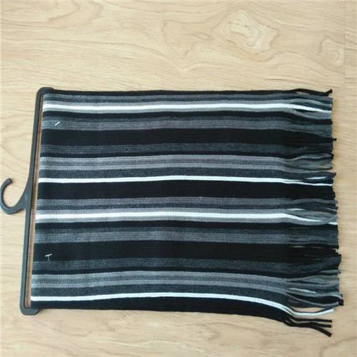 men's striped scarf 