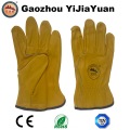 Cuir en cuir de vachette Grain Leather Driving Work Gloves