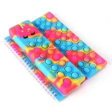 Силиконовое сенсорное напряжение Relax Fidget Notebook Bubble Cover