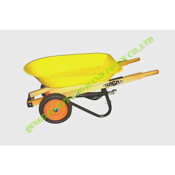 wooden handle with handbrake,child's wheelbarrow WH0203