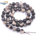 Природные Gemstone Loose Strands Размер 6 8 1012 мм Факт Loose Natural Slice Agate