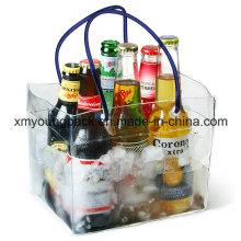 Promocionais plástico Water-Tight cerveja garrafa Cooler Bag