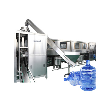 19L 20L 5 Gallon Water Purification Bottling Plant