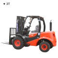 4x2 Rough Terrain Forklift 3 ton