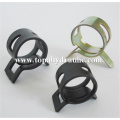 Feeder cable collinear reduction stainless steel pipe clamp