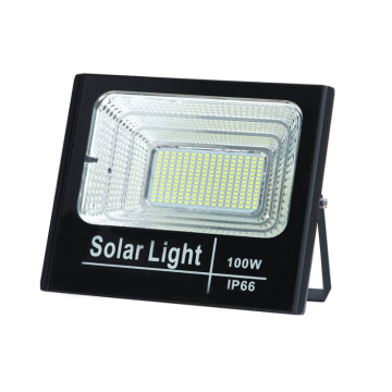 Solar flood light for wall lighting