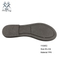 Black tpr shoes sole