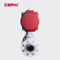 Compact Pneumatic O-type ball valve