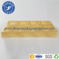 Plastic Flocked Factory Tray With Cover Protect