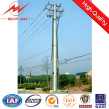 69kv ASTM A123 sécurité facteur 1,2 Octogonal Electric Power Pole