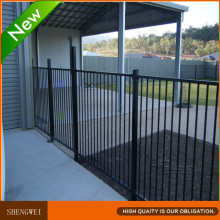 Black Steel Pool Fence / Swimming Pool Fence