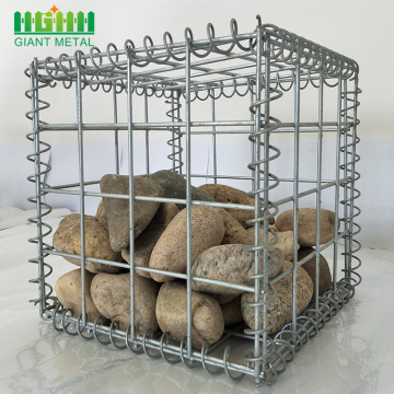 Boîte de Gabion en acier inoxydable soudée galvanisée