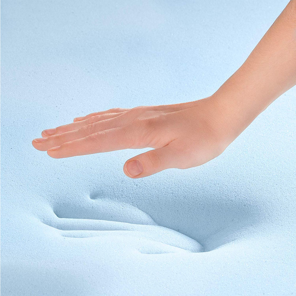 twin xl gel memory foam topper