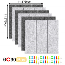 Schallschutz Polyesterfaser Mini Filz Stoff Pin Board