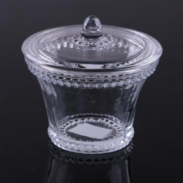 Pearl Rim Candy Jar With Lid