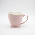 Pink Ceramic Coffee Mugs Sublimation Mugs Wholesale