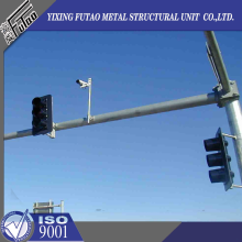 Hot Galvanized Steel 10M Traffic Signal Poles
