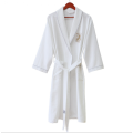 Peignoir de bain poncho de bain gaufré de luxe