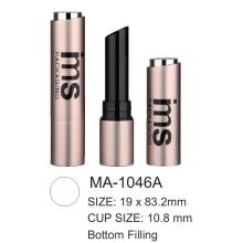 Empty Aluminum Cosmetic Lipstick Case MA-1046A