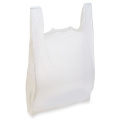 Sac en plastique de T-shirt de LDPE avec le logo adapté aux besoins du client par impression faite sur commande dans la petite taille géante moyenne grande