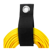 Soporte de cable de extensión para organizadores de garaje para trabajo pesado