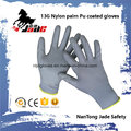 13G Polyester Palm Gart PU Coated Glove En 388 4131