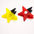 Cinco estrelas forma Mini Clip