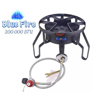 Portable Cast-Iron Camping Outdoor Propane Burn