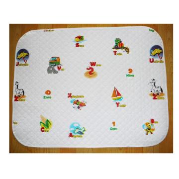 fashion plastic baby waterproof mat