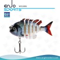 Angler Selecione Multi articulado Fishing Life-Like Lure Isca Baixo Swimbait iscas duras isca pesca iscas (MS1806)