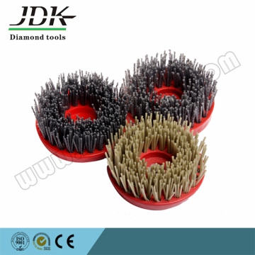 Jdk Rotondity Brush with Nylon Backing for Granite