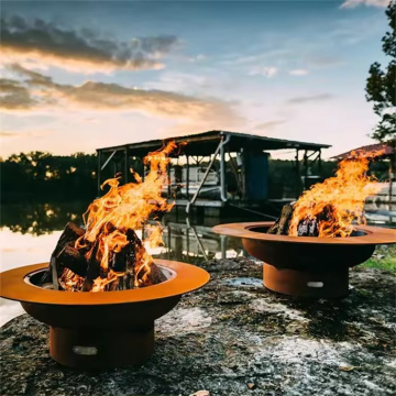 Corten Steel Metal Fire Fire Fire Bowls