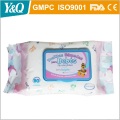 Lingettes humides biodégradables 100% bébé en bambou biologique