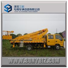 20m Telescopic Booms Isuzu 600p Aerial Platform Truck