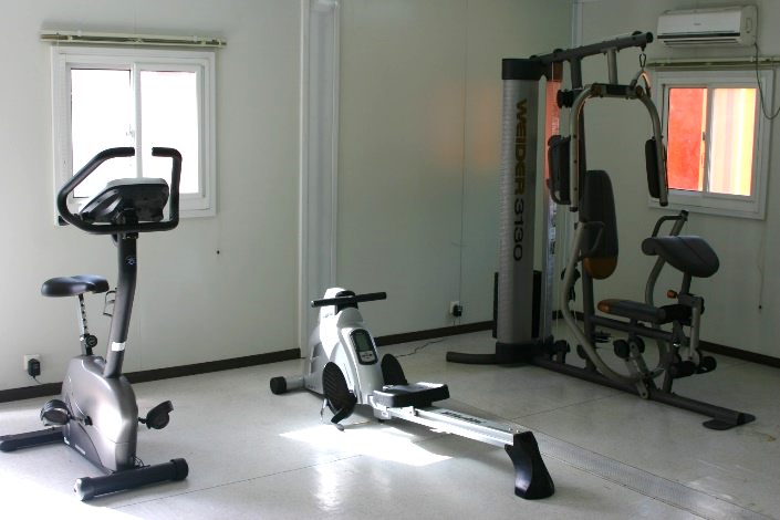 Flat Pack Gym Room