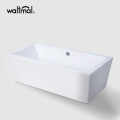 Contemporary Freestanding Corner  Soaking Bathtub