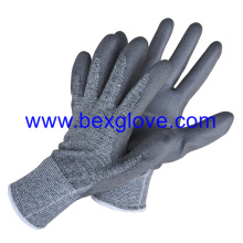 13 Gauge Nylon/Cotton/Spandex Liner, PU Coated Glove