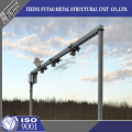 8 Meters Steel Traffic Signal Pole