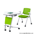 Office Folding Table Chair with cushion Set