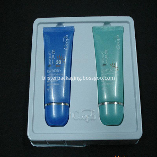 Plastic Cosmetics Packaging Tray