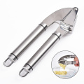 stainless steel silicone garlic press and peeler