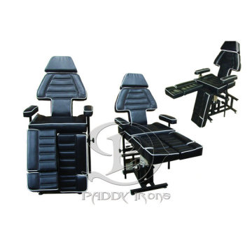 Chaise de tatouage multifonctionnelle professionnelle Meubles de tatouage réglables