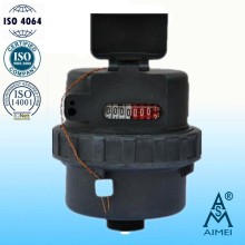 Volumétrico Rotary Pistón Tipo Plástico Corpo Water Meter