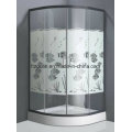Tempered Glass Shower Room with Fish Design (E-01 fish design)