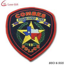 Venta caliente insignia de bordado policías parches bordados (LM1580)